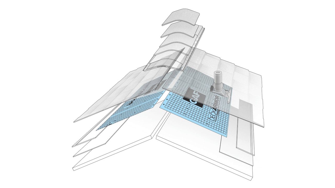 The roof deck protection is an underlayment between your roofing shingles and roof deck.