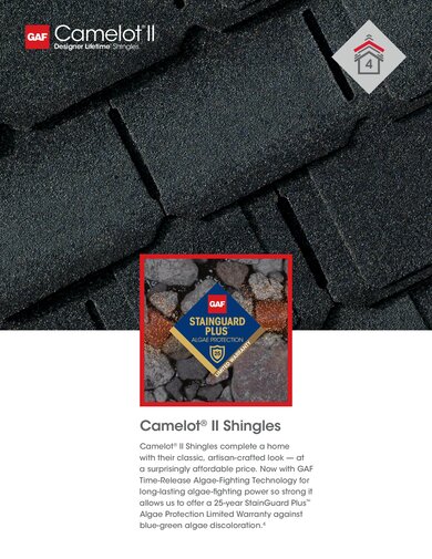 Camelot® II Shingles - RESGN467CII