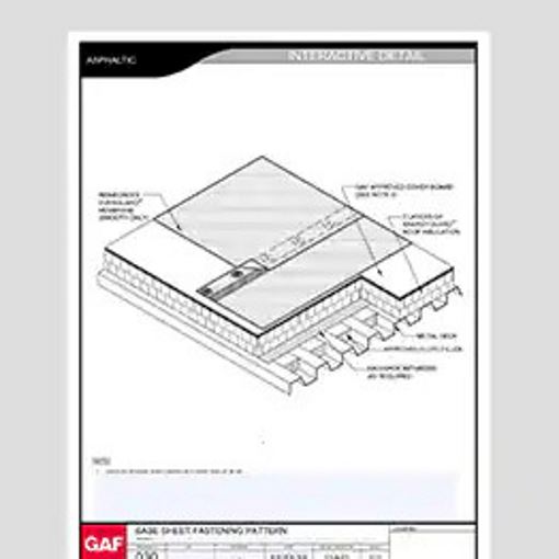 Single-Ply 100 Roof Assembly Detail sample