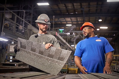 Employees at GAF Tuscaloosa, AL