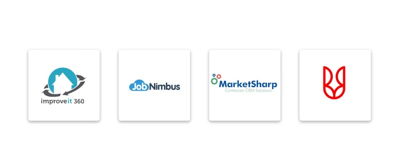 Project Marketplace Icons: improveit360, JobNimbus, MarketSharp