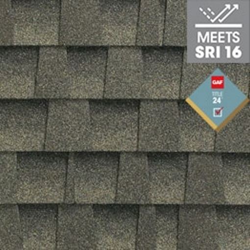 Timberline HDZ® RS Sagewood shingle swatch