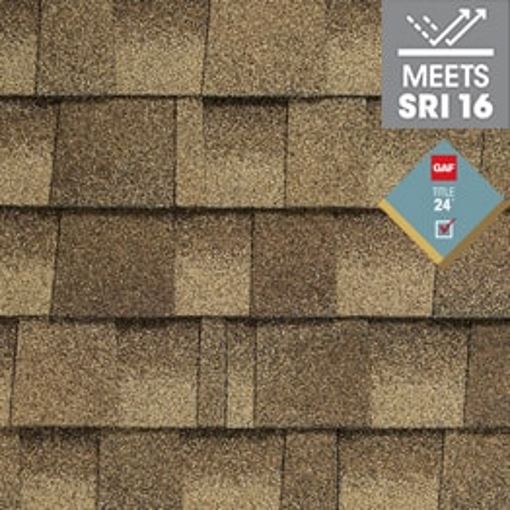 Timberline HDZ® RS Sandalwood shingle swatch