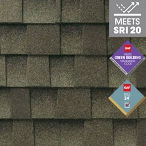 Timberline HDZ® RS+ Sagewood Plus roof shingle swatch