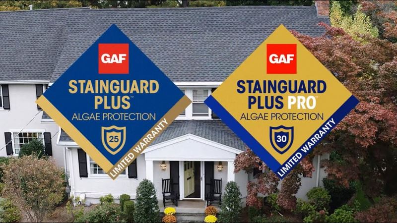 GAF StainGuard and StainGuard Plus Warranty Diamonds