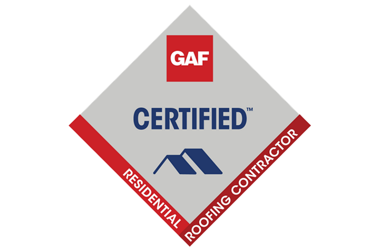 Residential GAF certified roofer diamond